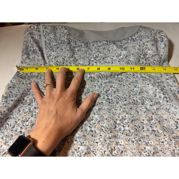 Lululemon Cool Racerback Tank Top Floral Print Yoga Workout Activewear‎ - Picture 5 of 8